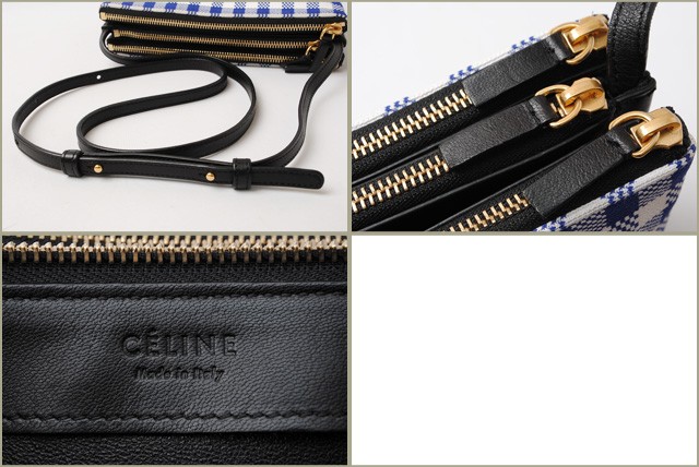 セリーヌ　CELINE　ショルダーバッグ　レザー/ブラウン　　　