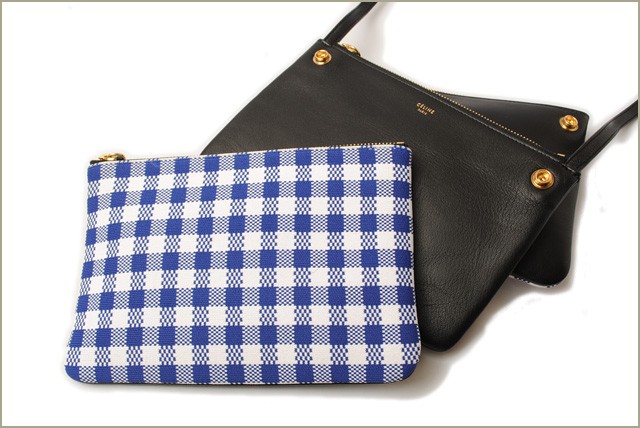 セリーヌ　CELINE　ショルダーバッグ　レザー/ブラウン　　　