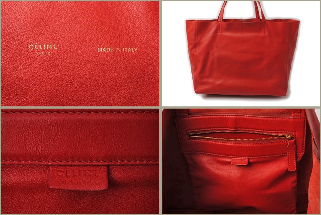 セリーヌ　CELINE　ショルダーバッグ　レザー/ブラウン