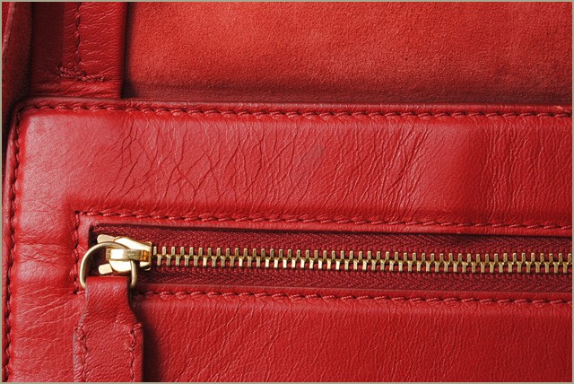 セリーヌ　CELINE　ショルダーバッグ　レザー/ブラウン