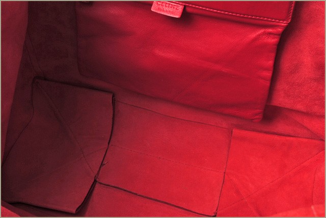 セリーヌ　CELINE　ショルダーバッグ　レザー/ブラウン