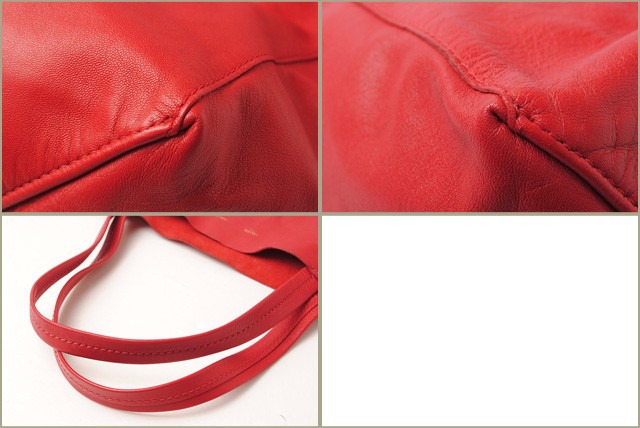 セリーヌ　CELINE　ショルダーバッグ　レザー/ブラウン