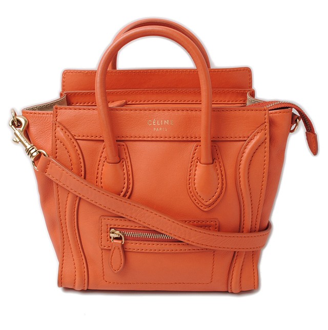 セリーヌ CELINE ショルダーバッグ レザー/ブラウン