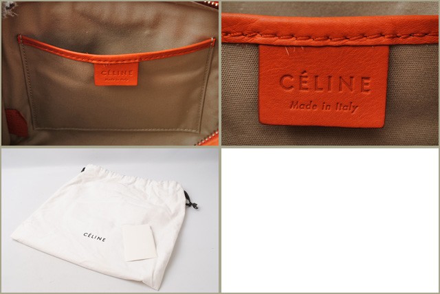 セリーヌ CELINE ショルダーバッグ レザー/ブラウン