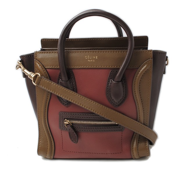 セリーヌ CELINE ショルダーバッグ レザー/ブラウン