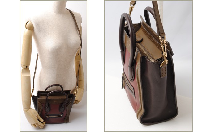 セリーヌ CELINE ショルダーバッグ レザー/ブラウン