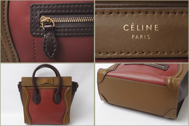 セリーヌ CELINE ショルダーバッグ レザー/ブラウン