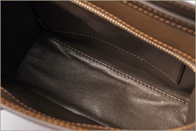 セリーヌ CELINE ショルダーバッグ レザー/ブラウン