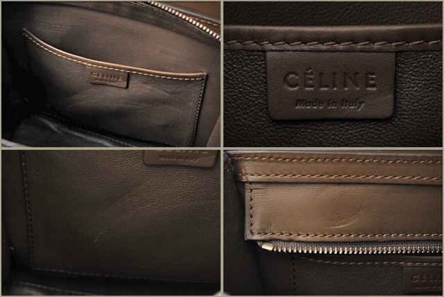 セリーヌ CELINE ショルダーバッグ レザー/ブラウン
