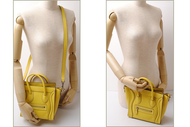 セリーヌ　CELINE　ショルダーバッグ　レザー/ブラウン　　　