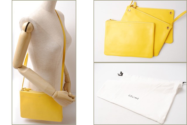 セリーヌ CELINE ショルダーバッグ レザー/ブラウン