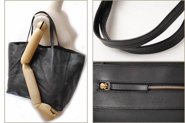 セリーヌ　CELINE　ショルダーバッグ　レザー/ブラウン