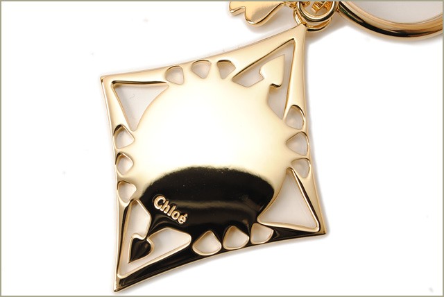 Chloe（クロエ） キーホルダー/キーリング ダイヤモチーフ ライト