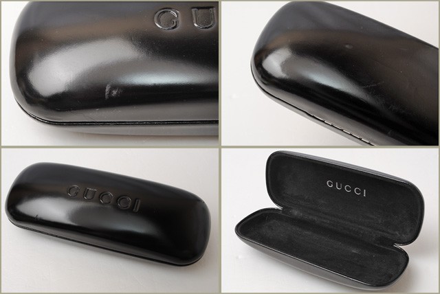 GUCCI グッチ サングラス シャイニーブラック GG 135 1189/S D28