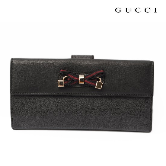 グッチ　GUCCI　折財布　メタルバー　GGベージュ/ピンク　ピンク×カーキ×ブルーライン　181669　