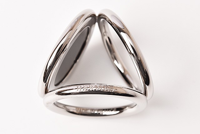 ☆新品同様HERMES トリオ スカーフリング シルバー 楽天市場】【広尾店】極美品 エルメス HERMES トリオ スカーフリング