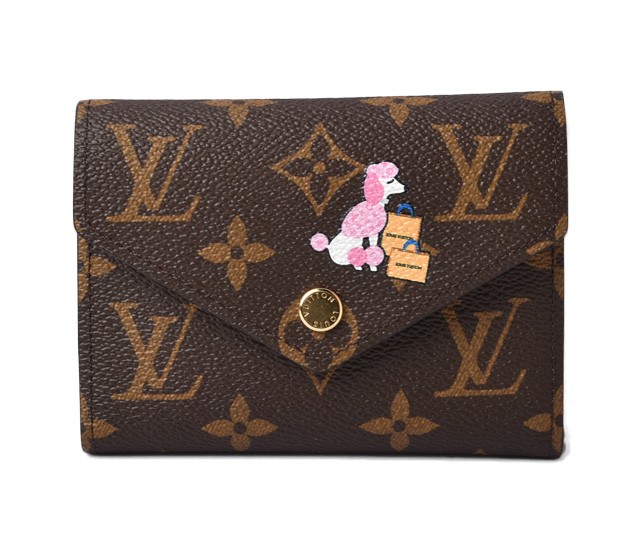 ルイヴィトン 折財布 プードル LOUIS VUITTON ミニ財布/P00182 