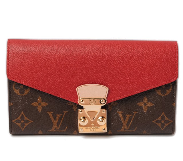 ルイヴィトン　モノグラム　ファスナー付長財布　ポルトフォイユ・アンソリット