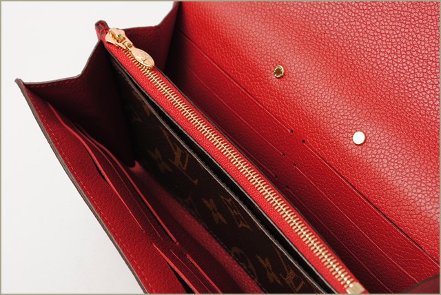 ルイヴィトン　モノグラム　ファスナー付長財布　ポルトフォイユ・アンソリット