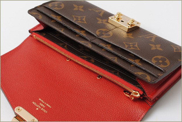ルイヴィトン　モノグラム　ファスナー付長財布　ポルトフォイユ・アンソリット