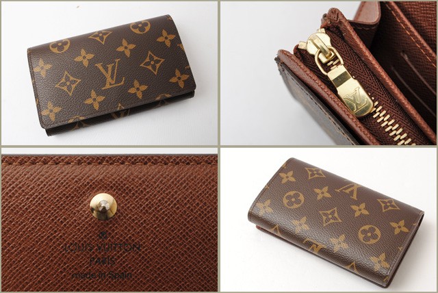 　ルイヴィトン モノグラム　折り財布　