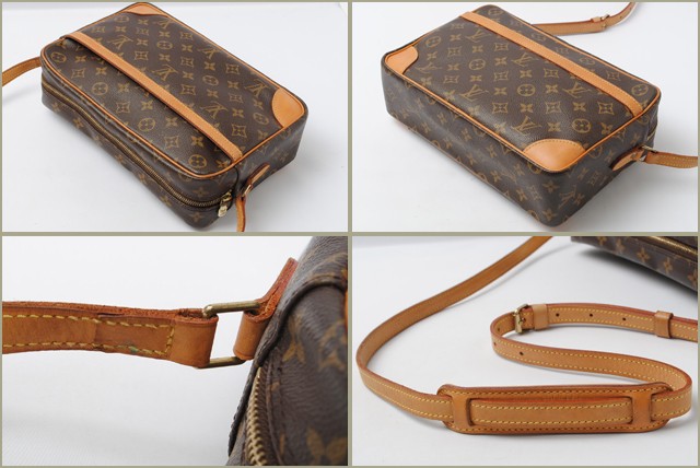 廃盤品 ルイヴィトン ショルダーバッグ モノグラムマット アルストン ノワール M55122 中古S