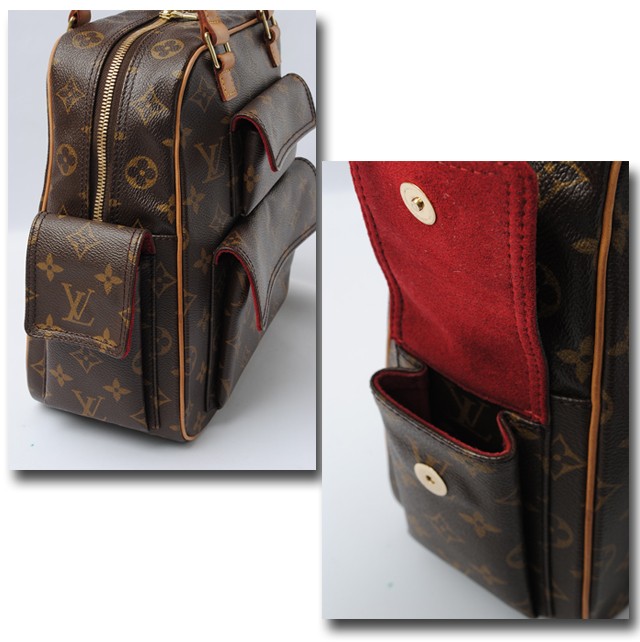 廃盤品　ルイヴィトン　ショルダーバッグ　モノグラムマット　アルストン　ノワール　M55122　中古S