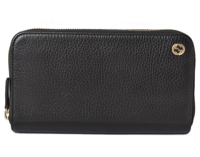 GGキャンバス グッチ 財布 GUCCI 長財布/プチ マーモント レザー