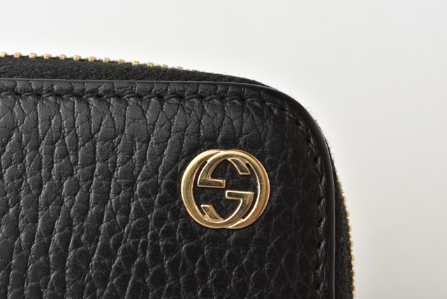 GGキャンバス グッチ 財布 GUCCI 長財布/プチ マーモント レザー