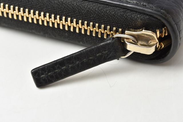 GGキャンバス グッチ 財布 GUCCI 長財布/プチ マーモント レザー