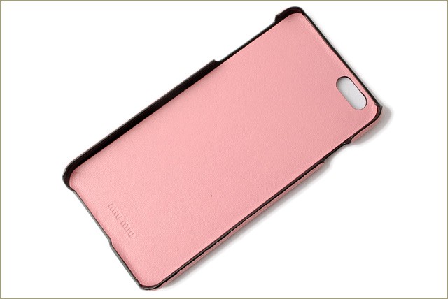 【美品】MIU MIU ミュウミュウ 薔薇 ローズ ミニポーチ フォンケース miu ミュウミュウ カードケース/コインケース/名刺入れ miumiu