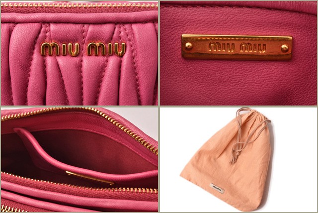 miu miu（ミュウミュウ） ショルダーバッグ/ポーチ miumiu MATELASSE