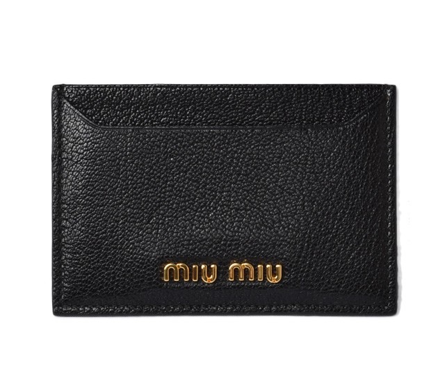 miu miu（ミュウミュウ） カードケース/名刺入れ miumiu 5MC208 MADRAS