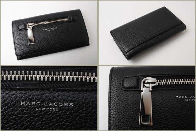 【未使用】マークジェイコブス MARC JACOBS 長財布 ブラック 黒 マークジェイコブス MARC JACOBS 財布 長財布 レディース LONG