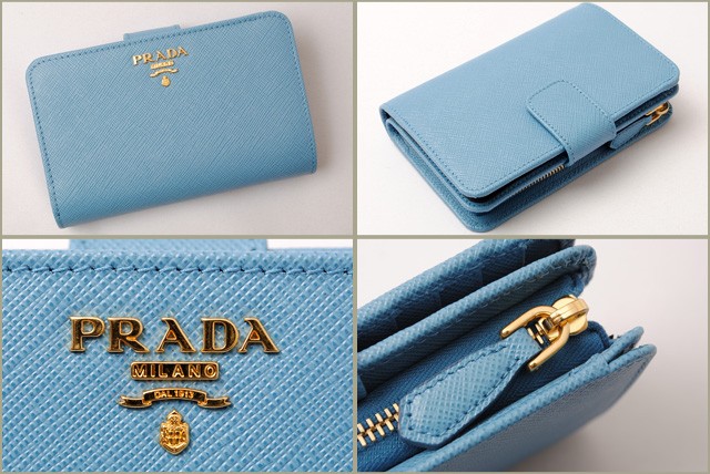 PRADA　プラダ　2折長財布