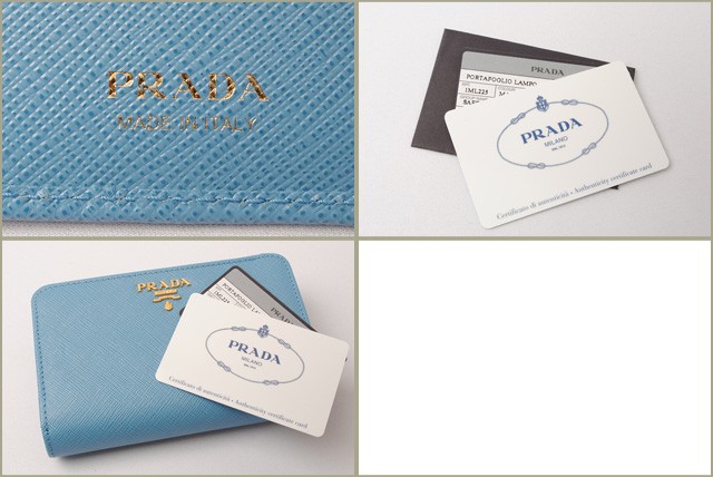 PRADA　プラダ　2折長財布