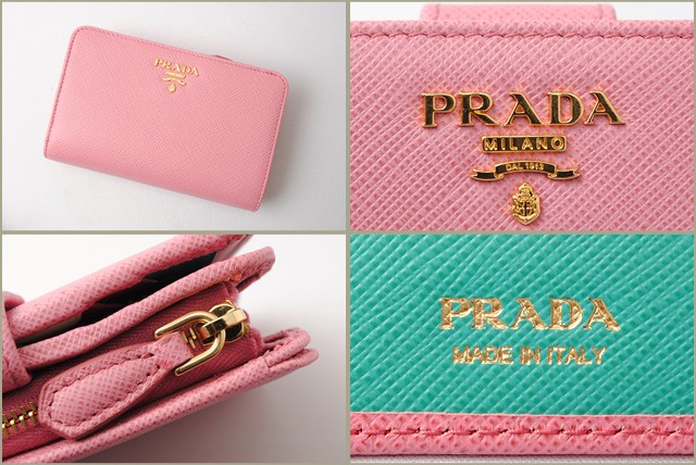 PRADA　プラダ　2折長財布