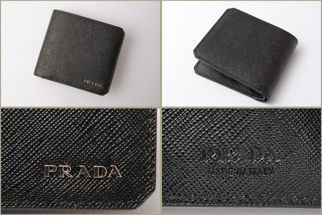 PRADA　プラダ　2折長財布