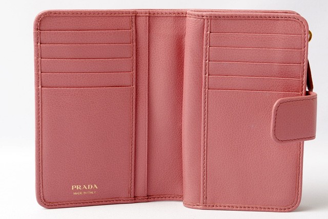 PRADA　プラダ　2折長財布