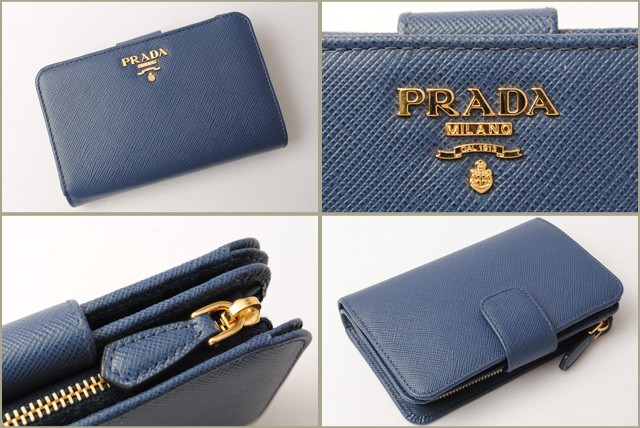 PRADA　プラダ　2折長財布