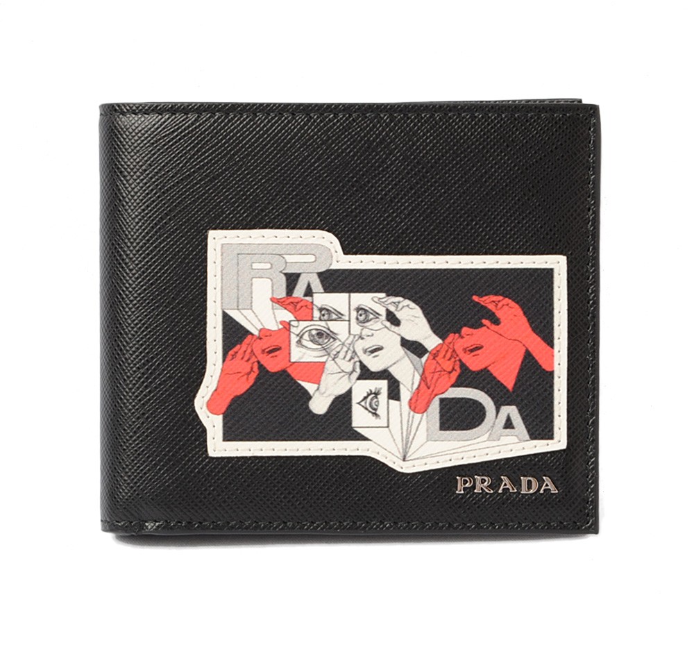 プラダ 財布 メンズ向け PRADA 折財布/札入れ 2MO513 SAFFIANO