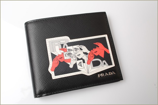 プラダ 財布 メンズ向け PRADA 折財布/札入れ 2MO513 SAFFIANO