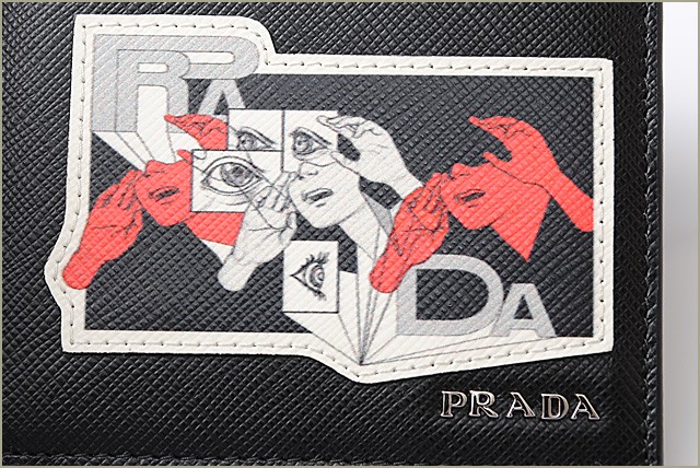 プラダ 財布 メンズ向け PRADA 折財布/札入れ 2MO513 SAFFIANO DNA/コミックプリント NERO/ブラック :  p-18-069 : Import shop P.I.T. - 通販 - Yahoo!ショッピング