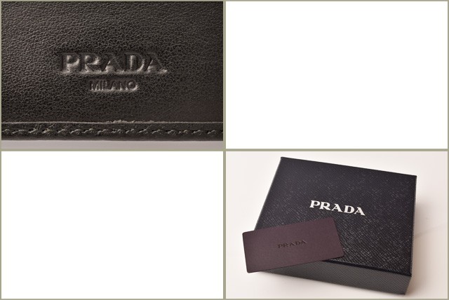 PRADA（プラダ） 財布/マネークリップ 折財布 2MN077 VITELLO/レザー