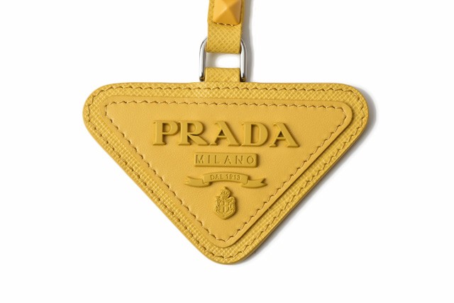PRADA プラダ キーリング/キーホルダー/チャーム トリック ロゴ