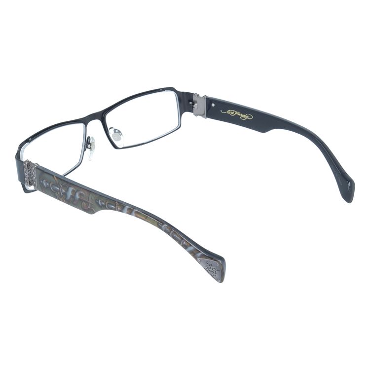 Ed Hardy（エド・ハーディー） フレーム 伊達 度付き 度入り メガネ