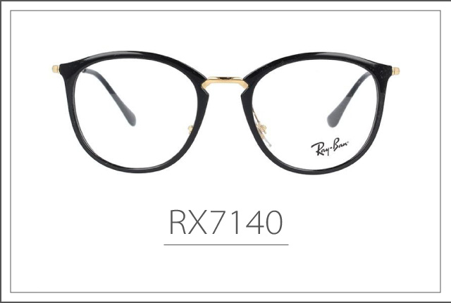 レイバン メガネ 眼鏡 Ray-Ban フレーム 度付き 度入り 伊達 RX7140