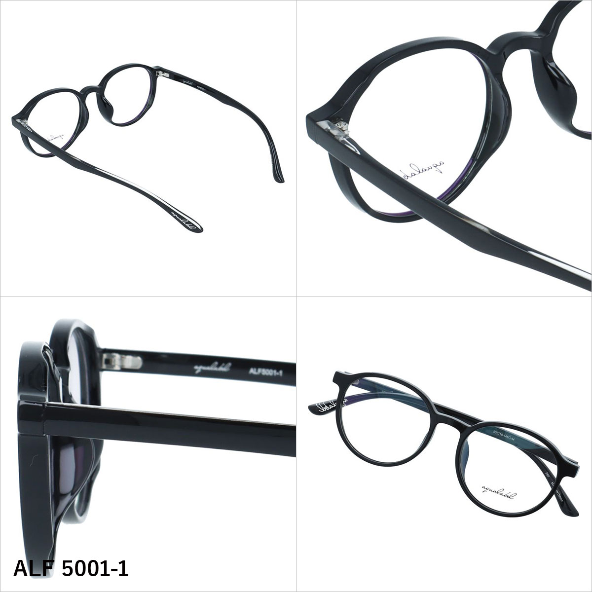 アクアレーベル メガネ フレーム 伊達メガネ 度付き 度入り 老眼鏡