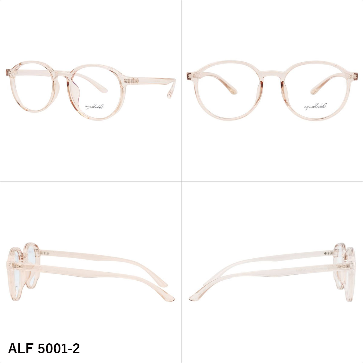 アクアレーベル メガネ フレーム 伊達メガネ 度付き 度入り 老眼鏡