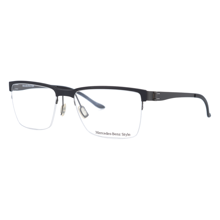 メルセデスベンツ スタイル メガネ 眼鏡 55サイズ 遠近両用 ブルー 